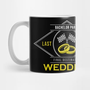 Bachelor party with Wedding ring for Wedding Mug